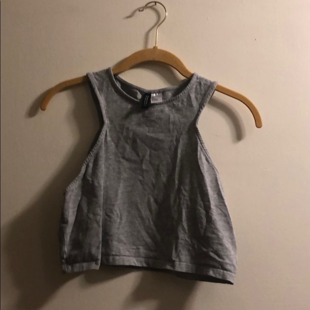 H&M Divided cropped tank top